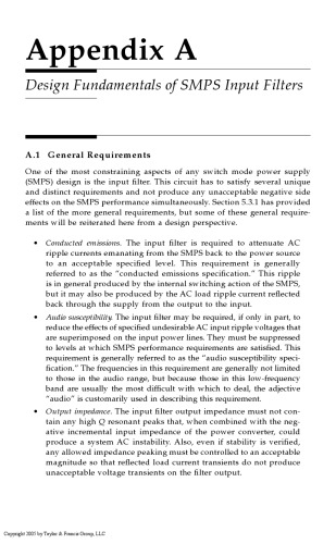 Practical Computer Analysis of Switch Mode Power Supplies