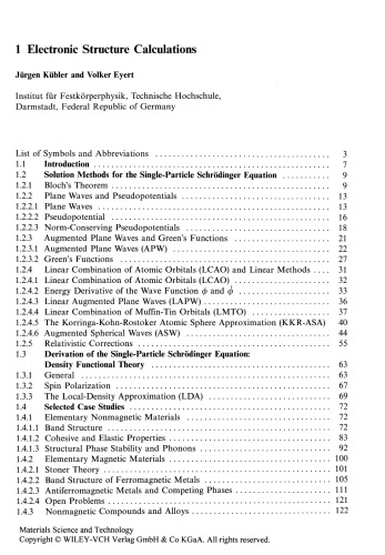 Electronic and Magnetic Properties of Metals and Ceramics