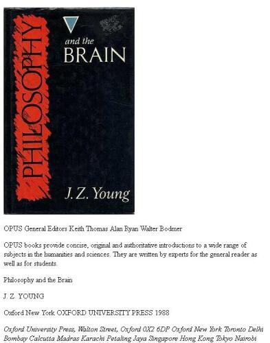 Philosophy and the Brain