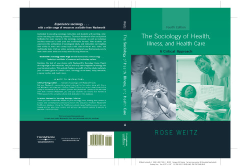 The Sociology of Health, Illness, and Health Care: A Critical Approach