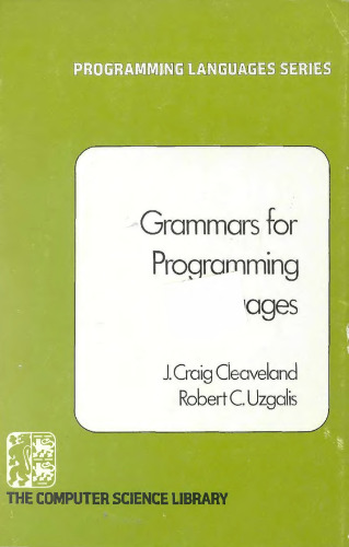 Grammars for programming languages