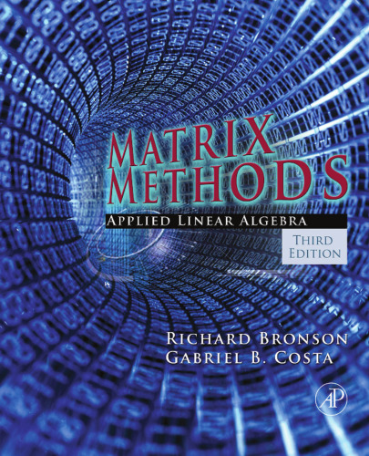 Matrix methods. Applied linear algebra