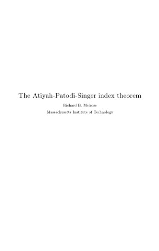 The Atiyah-Patodi-Singer index theorem