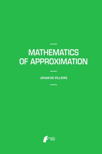 Mathematics of approximation