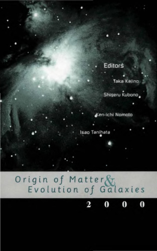 Origin of matter and evolution of galaxies 2000