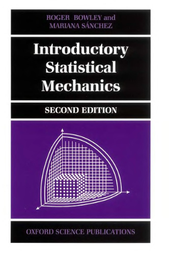 Introductory statistical mechanics