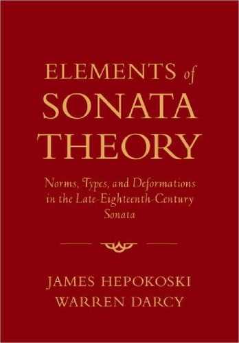 Elements of Sonata Theory: Norms, Types, and Deformations in the Late-Eighteenth-Century Sonata