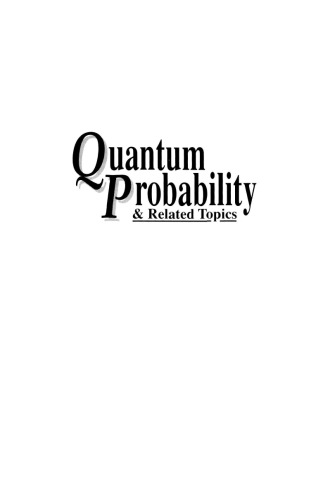 Quantum probability &  related topics. Volume VIII