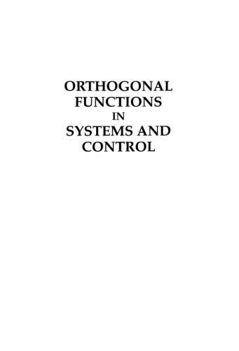Orthogonal Functions in Systems and Control