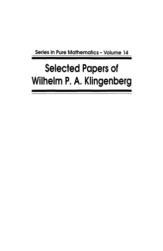 Selected Papers of Wilhelm P.A. Klingenberg