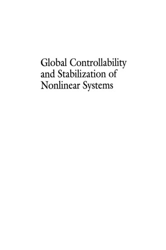 Global controllability and stabilization of nonlinear systems