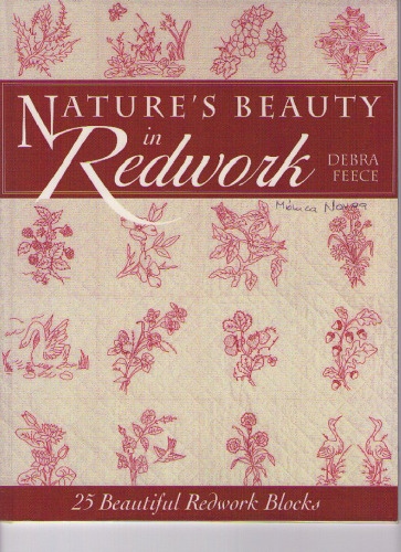 Nature's Beauty in Redwork