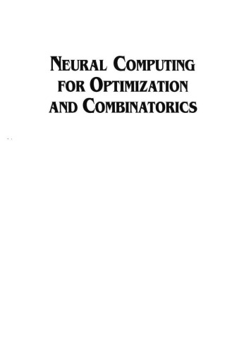 Neural computing for optimization and combinatorics