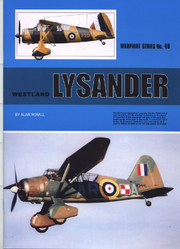 Warpaint Series No. 48: Westland Lysander