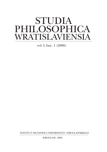 Studia Philosophica Wratislaviensia