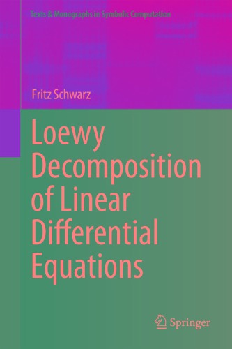 Loewy Decomposition of Linear Differential Equations