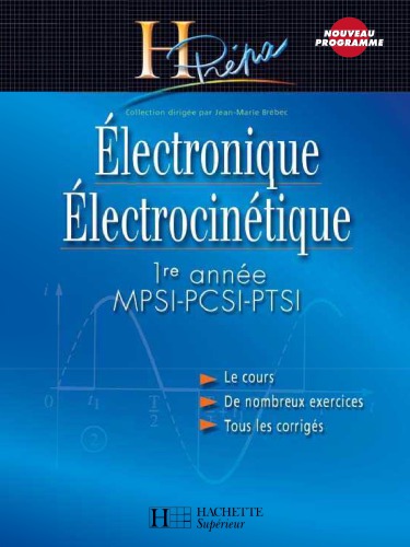 Electronique Electrocinétique HPrépa MPSI PCSI PTSI