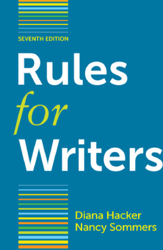 Rules for Writers with Writing about Literature