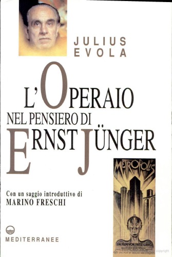 L'operaio nel pensiero di Ernst Jünger