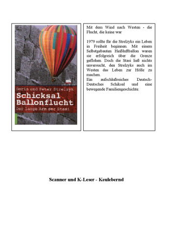 Schicksal Ballonflucht : der lange Arm der Stasi