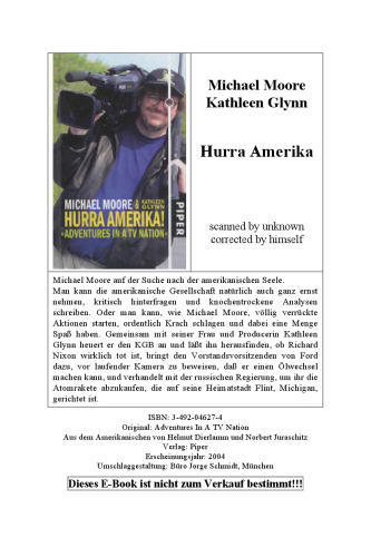 Hurra Amerika! = Adventures in a TV nation