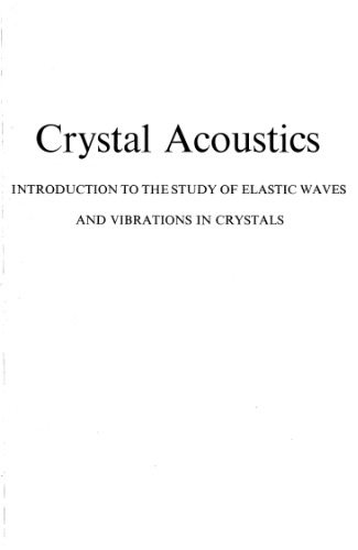 Crystal Acoustics