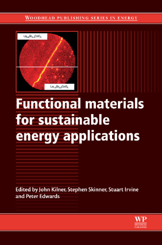 Functional materials for sustainable energy applications