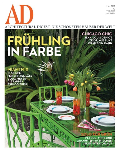 Architectural Digest Magazine Mai 2012