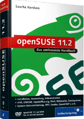 OpenSUSE 11.2 : das umfassende Handbuch ; [DVD-ROM OpenSUSE 11.2 auf DVD ; für 32-/64-Bit-Systeme]