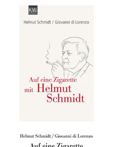 Auf eine Zigarette mit Helmut Schmidt