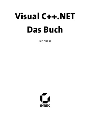 Visual Basic.NET - das Buch