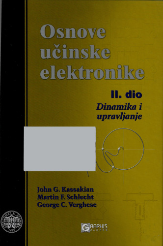 Osnove učinske elektronike, II. dio - Dinamika i upravljanje