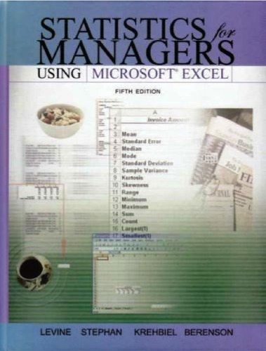 Statistics for Managers Using Microsoft Excel (Custom Edition)