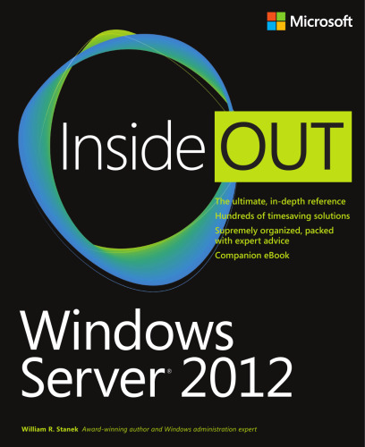 Windows Server 2012 inside out