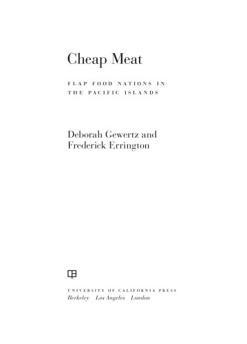 Cheap Meat: Flap Food Nations in the Pacific Islands