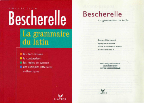 La Grammaire du latin