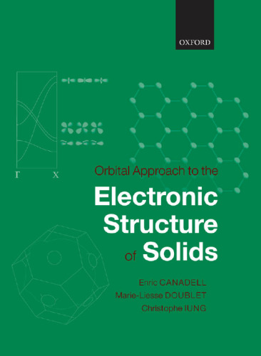 Orbital Approach to the Electronic Structure of Solids