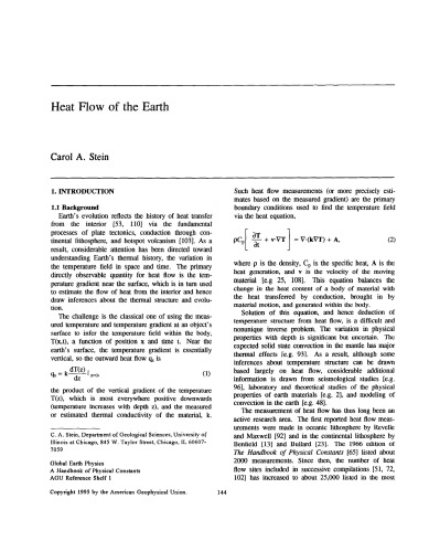 Heat Flow of the Earth [short article]