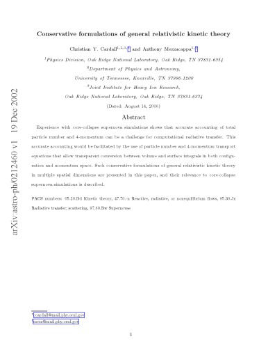 Conservative Formulations of General Relativistic Kinetic Theory