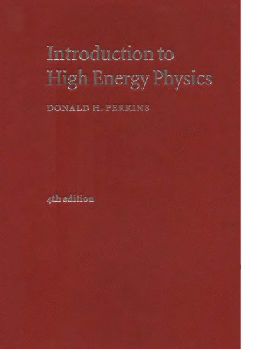 Introduction to High Energy Physics