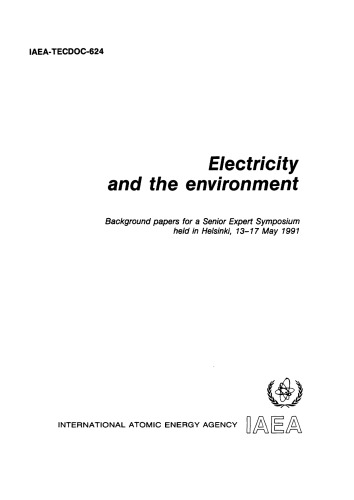 Electricity and the Environment (IAEA TECDOC-624)