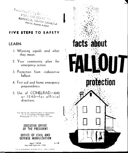 Fallout Protection (l-18) US Civil Defense