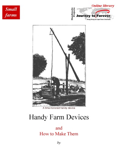 Handy Farm Devices - And How To Make Them