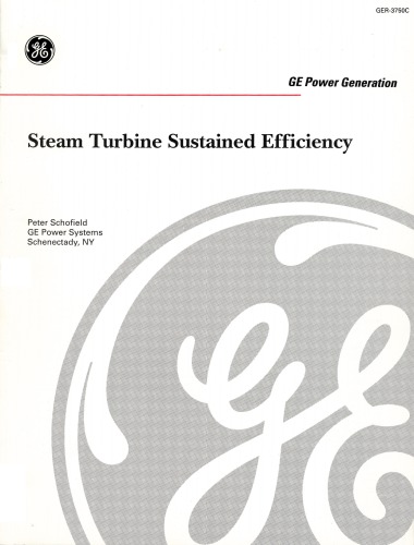 Steam Turbine Sustained Efficiency