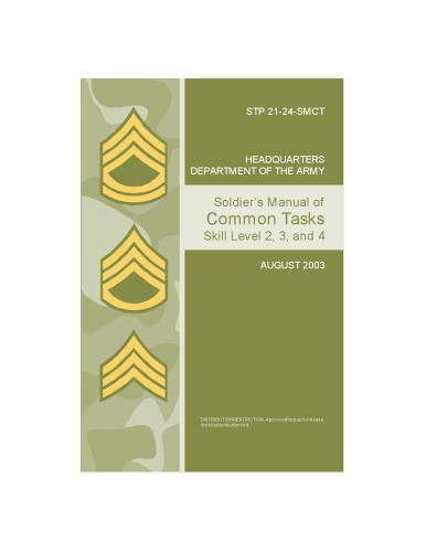 stp 21-24 Soldiers Manual of Common Tasks - Skill Levels 2 3 and 4