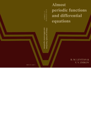 Almost Periodic Functions and Differential Eqns.