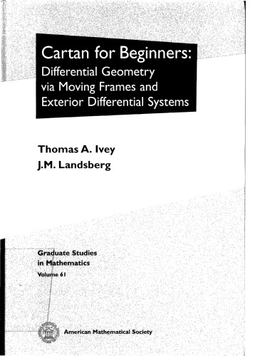 Cartan for Beginners - Diff. Geom. Via Moving Frames, Ext. Diff. Systs.