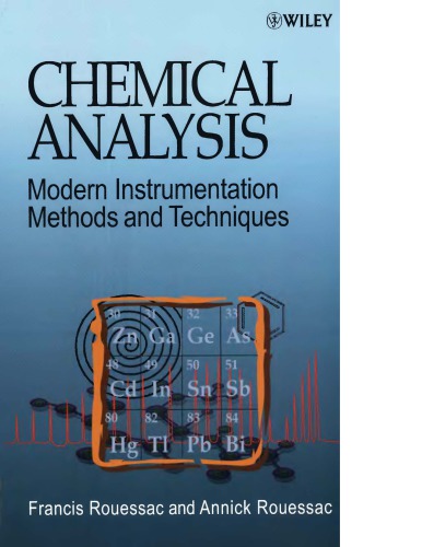 Chem Analysis - Modern Instrum. Methods and Techniques