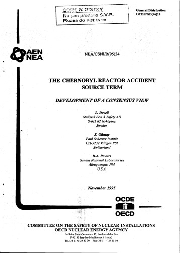 Chernobyl Reactor Accident - Source Term (csni-r1995-24)