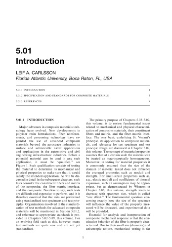 Comprehensive Composite Materials [Vol 5 - Test Methods,Nondestructive Evaluation and Smart Materials]